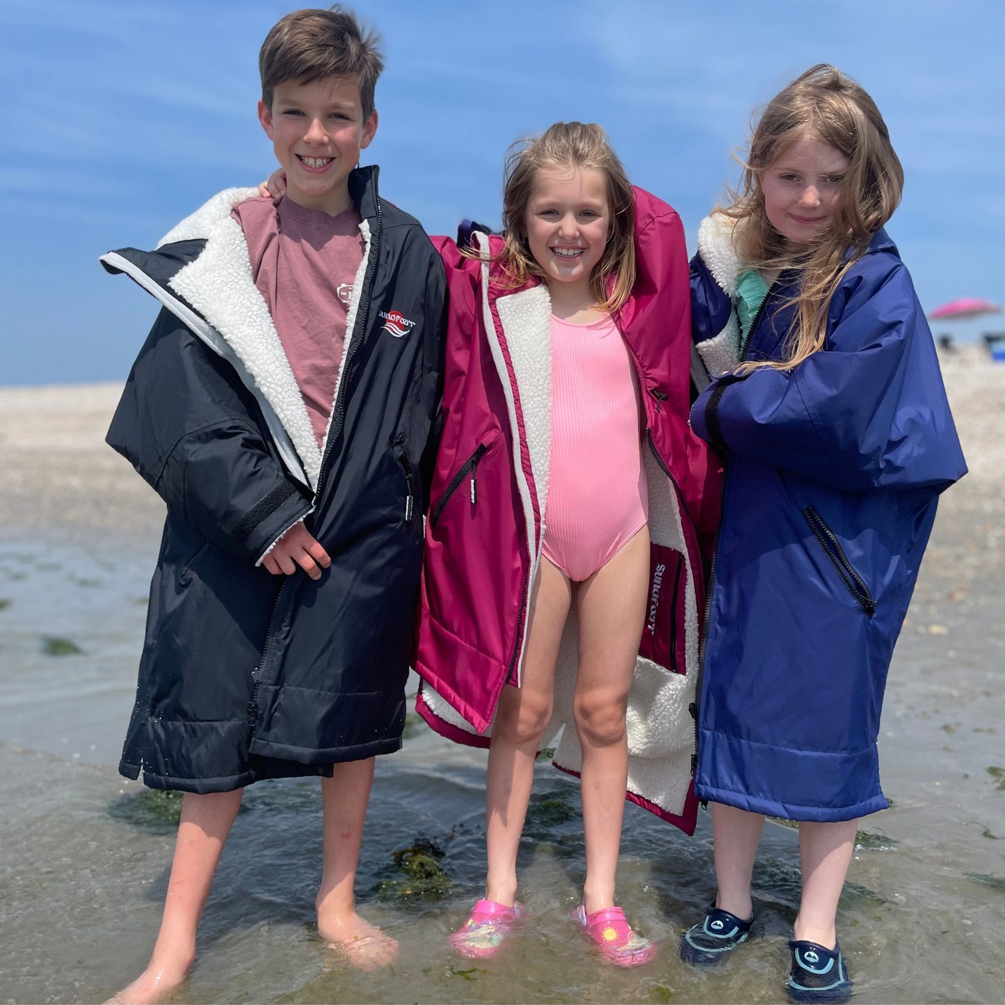 Kids Elemental Adventure Robe - Mulberry - END OF LINE SALE