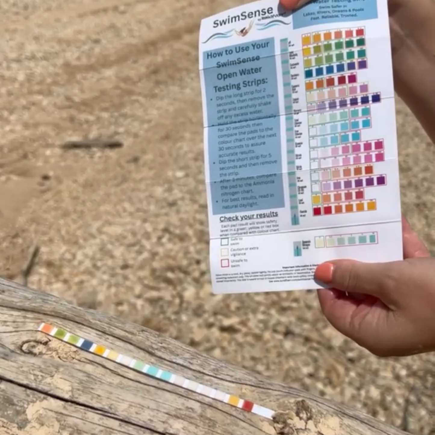 SwimSense Water Testing Strips