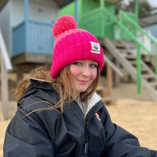 Varma Pink/Rose Bobble Hat