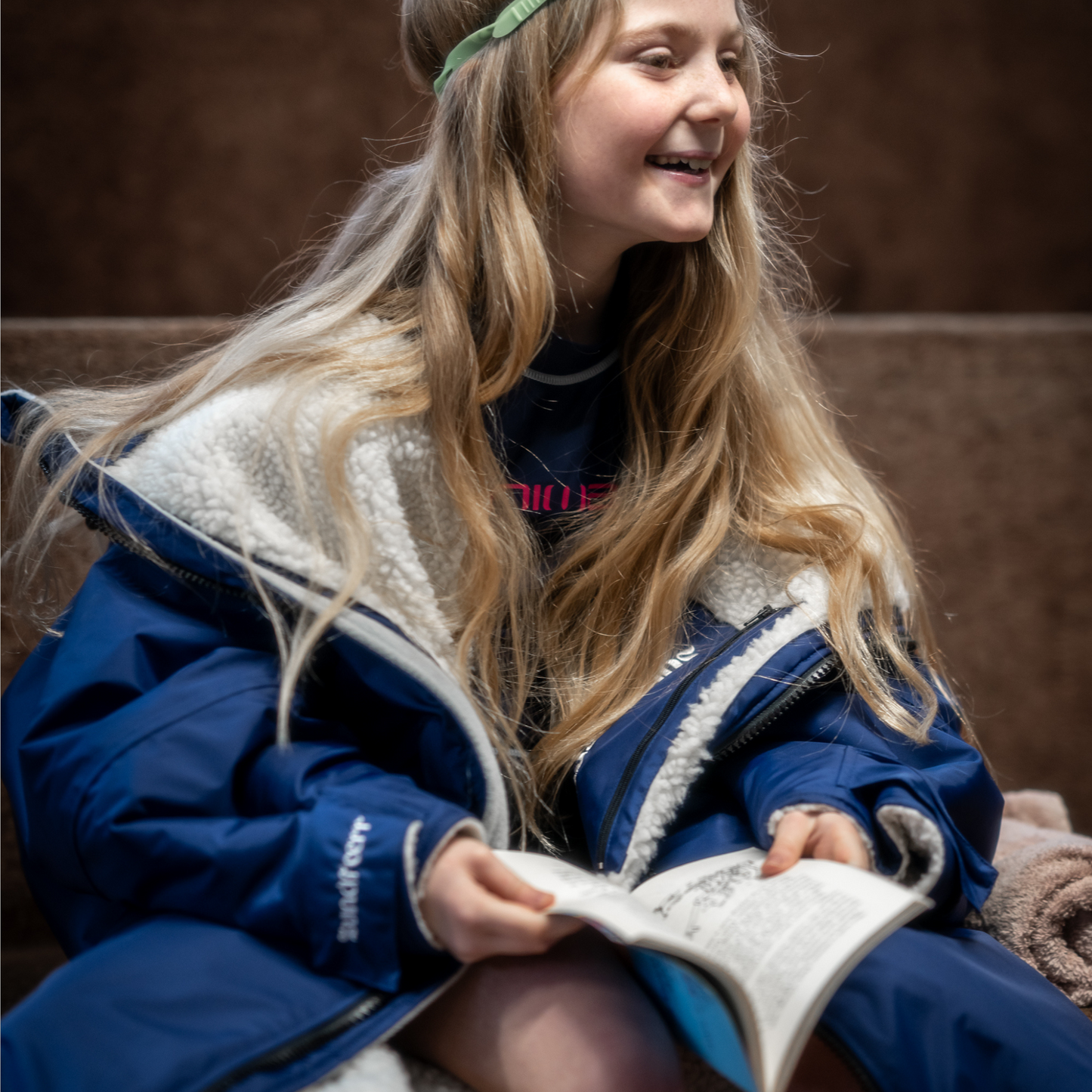 Kids Elemental Adventure Robe - Midnight Sail