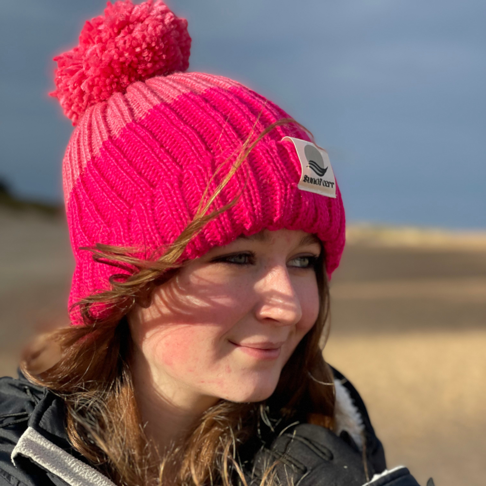 Elements Pink/Rose Bobble Hat