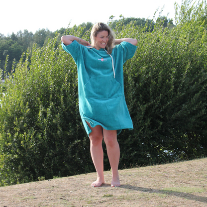 Sundfœrr Towel Robe - Rock Pool