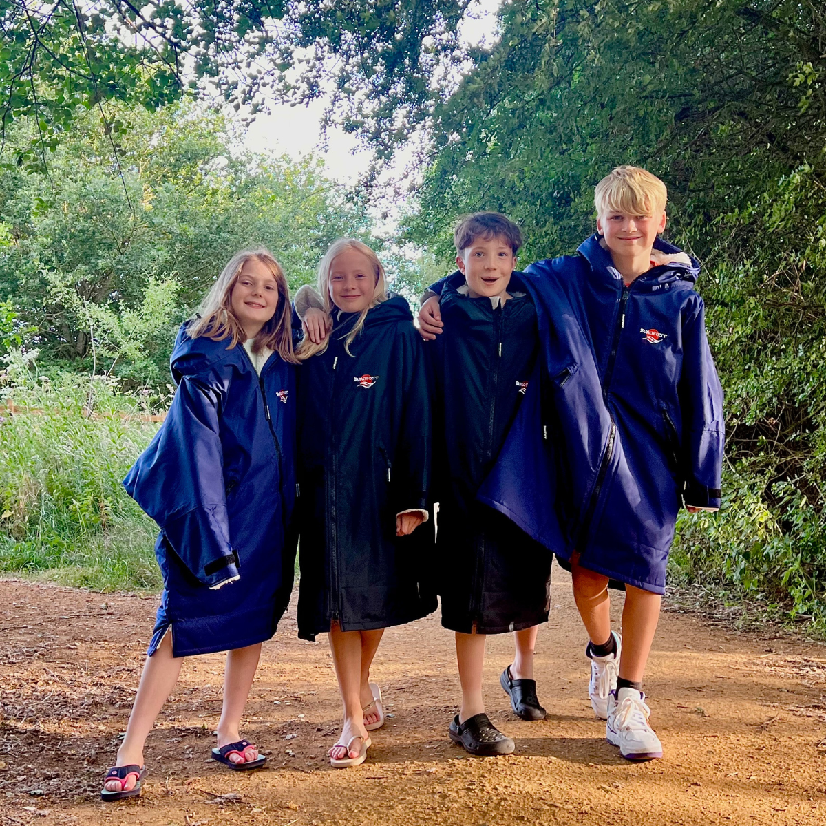 Kids Elemental Adventure Robe - Eclipse - END OF LINE SALE