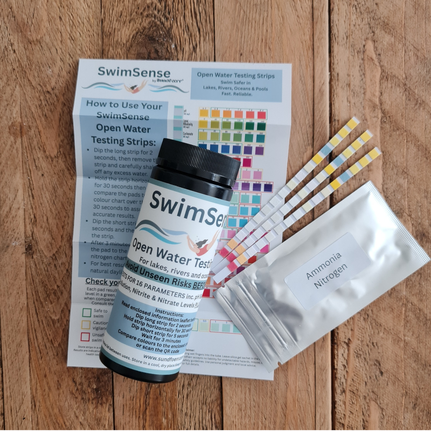 SwimSense Water Testing Strips