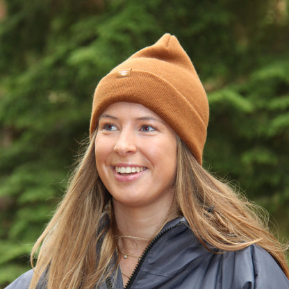 Skadi Beanie Hat - Brown