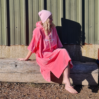 Sundfœrr Towel Robe - Watermelon Red