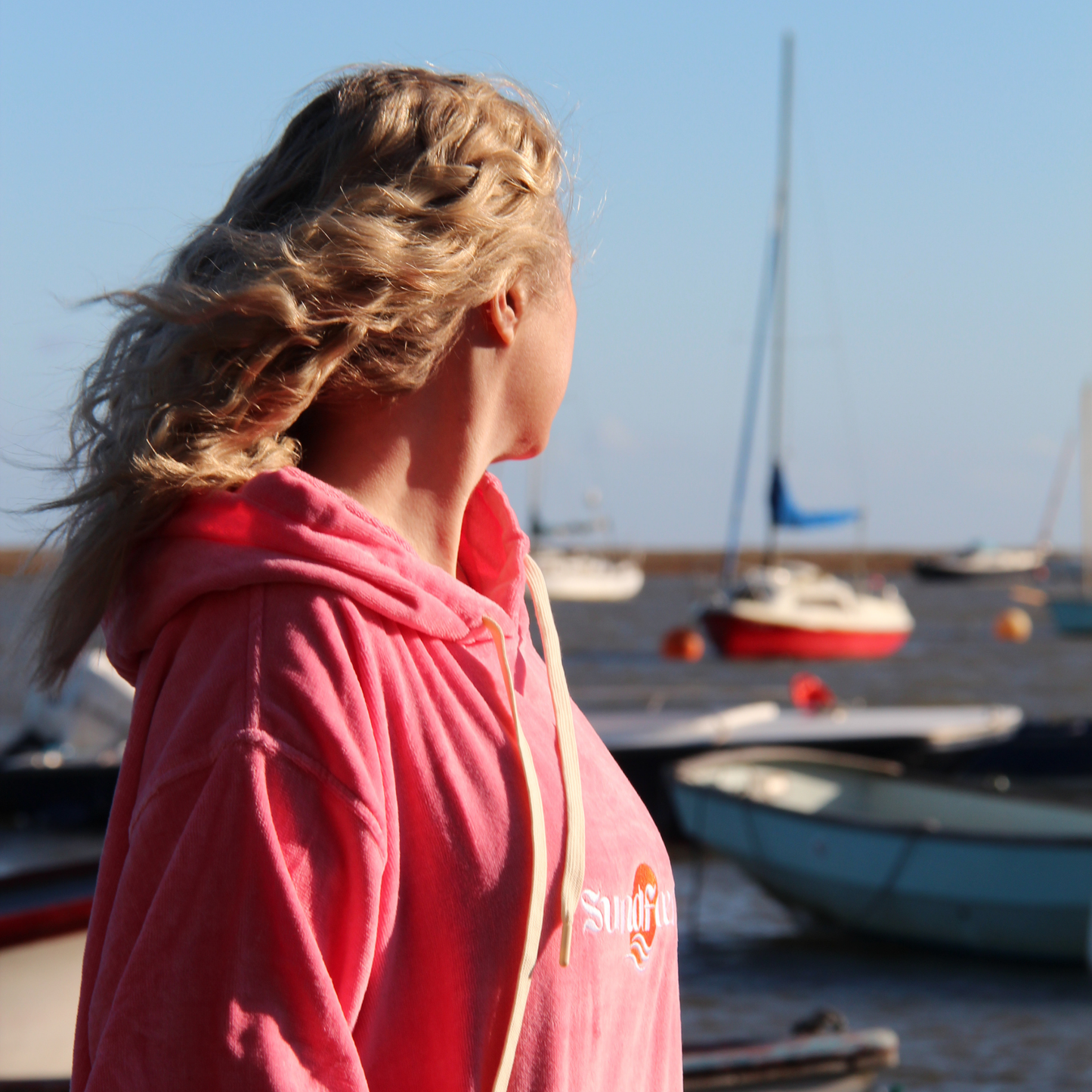 Sundfœrr Towel Robe - Watermelon Red