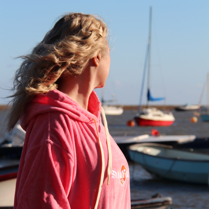 Sundfœrr Towel Robe - Watermelon Red